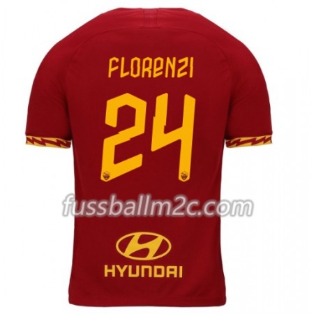 Fußballtrikots AS Rom Florenzi 24 Heim Trikotsatz 2019-2020 Fußballtrikots AS Rom Florenzi 24 Heim Trikotsatz 2019-2020